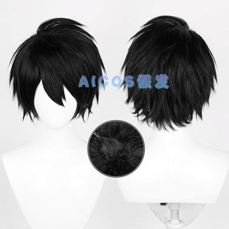 Aicos死亡笔记L假发打毛工艺图片