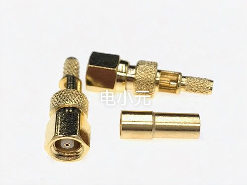 射频连接器SMC-C-K-1.5开窗口 SMC母开口焊接RG316/RG174线缆