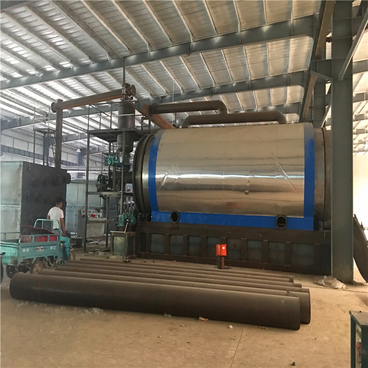 废旧轮胎裂解炼油设备 15吨处理量轮胎炼油设备 油泥,铝箔纸炼油
