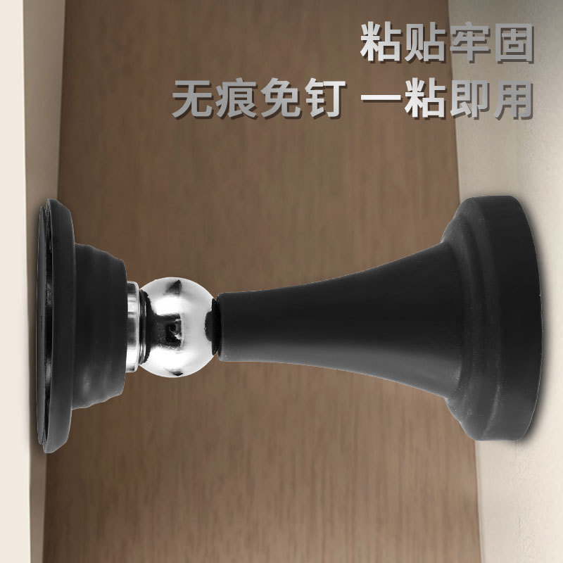 卧室木门免打孔硅胶门碰门吸 玻璃门卫生间防撞强磁静音门挡门顶