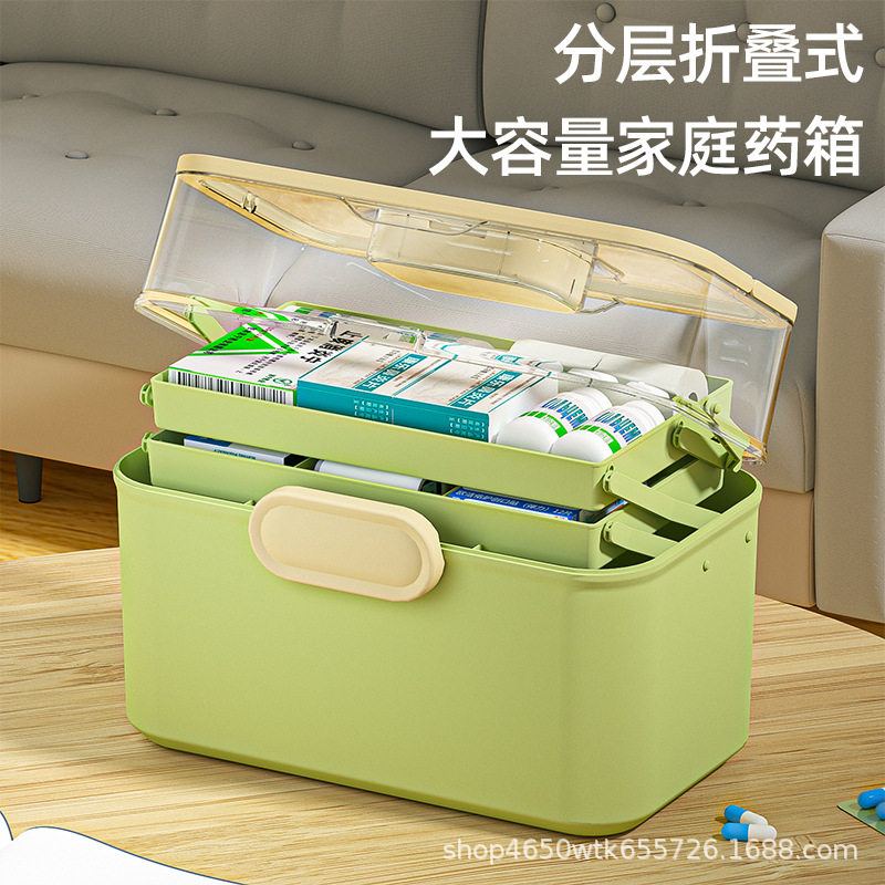 药箱家庭装家用药物收纳
