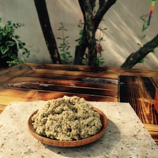 半斤装 陈年手工艾绒三年陈古法隔物灸艾绒野生隔姜灸艾绒家用正品
