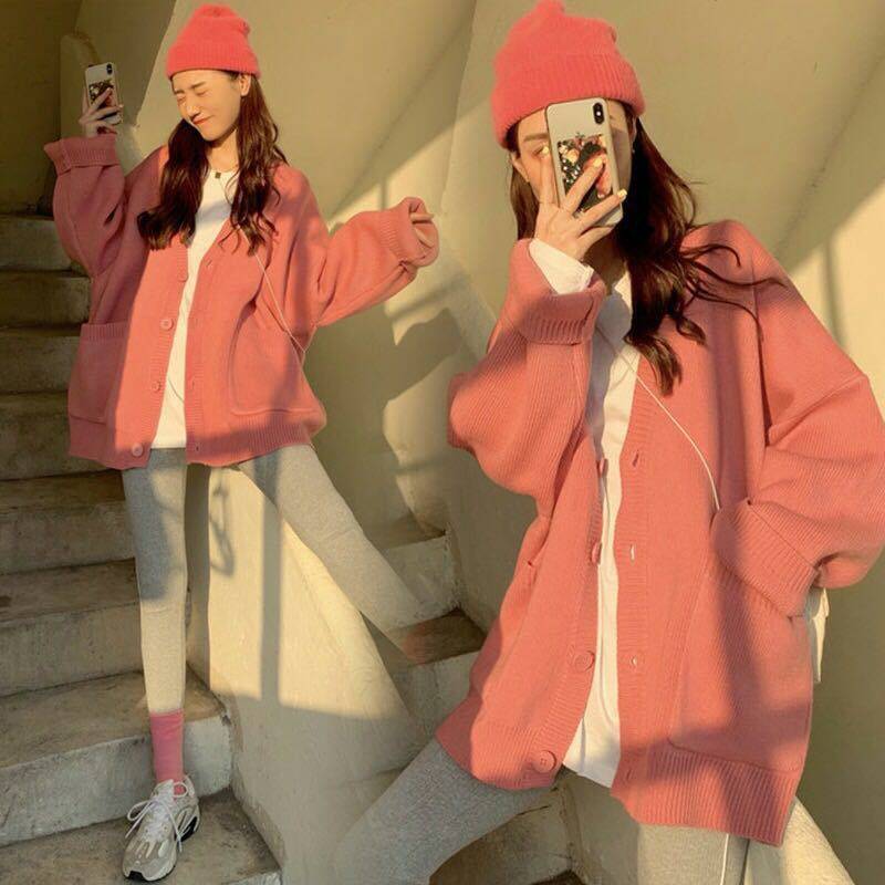 출산 봄 정장 패션 인터넷 연예인 2023 새로운 봄 긴 소매 탑 봄 카디건 스웨터 여성