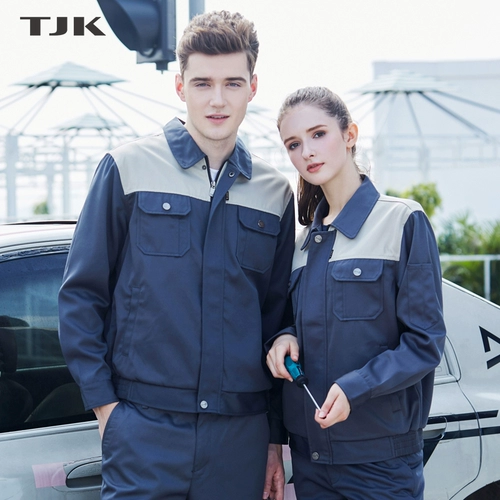 Весна и осенняя работа -Служба рабочей одежды, набор рабочей одежды, мужская антистатическая электростанция Серванизация работников.