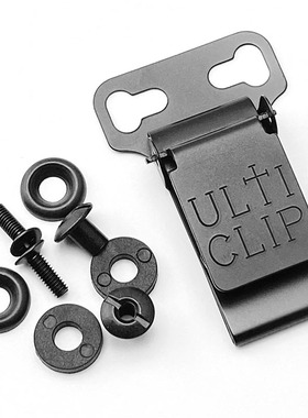 枪套K鞘配件UltiTuck万能刀鞘腰夹具 K鞘 kydex K夹 腰夹枪套夹