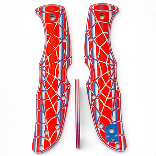 蜘蛛C10刀柄贴片蜘蛛G10复合材料 Spyderco Endura 4 刀柄G10贴片