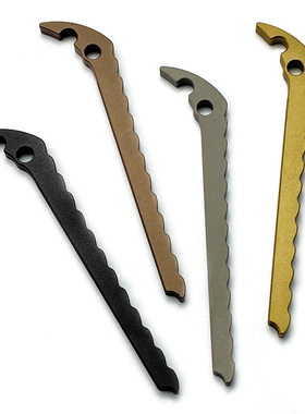 折刀CR小沙钛合金背脊Small Sebenza 21配件改装钛合金刀零件制作