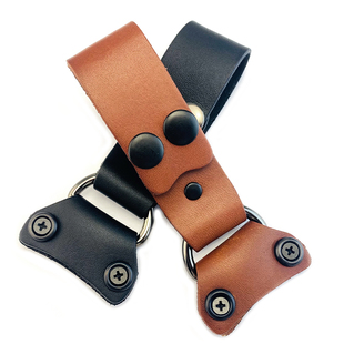 植鞣革头层牛皮腰带皮带扣 K鞘配套装饰 直刀刀鞘携带系统皮带扣