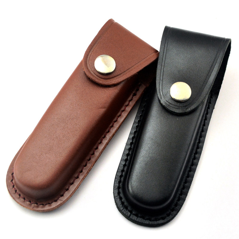刀鞘/刀套牛皮 瑞士军刀折刀 头层牛皮刀套 真皮刀鞘 折叠刀皮鞘