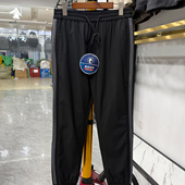 直筒百搭黑色长裤 鹅绒系列 冬季 保暖休闲运动裤 男士 羽绒裤