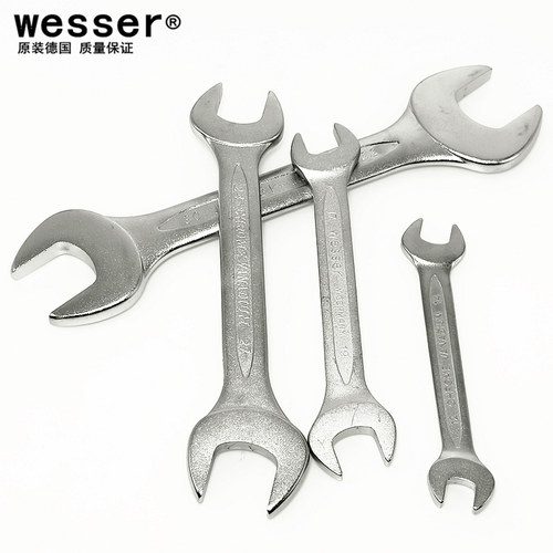 wesser双开口扳手公制铬钒钢