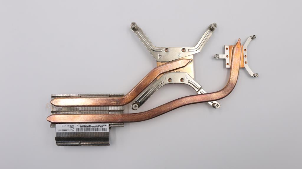 联想一体机 AIO 910-27ISH 散热管 01EF135 铜管 散热片