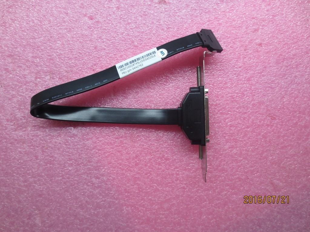 联想商用台式ThinKCentre e98 LPT 打印机接口转接线 25针并口线