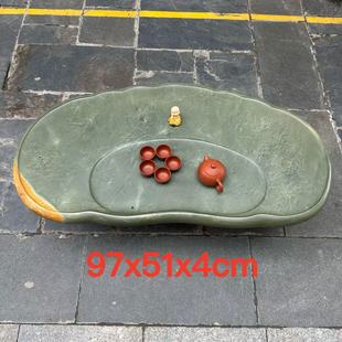 端砚茶盘厂家绿端家用客厅高档耐用简易平板一体功夫茶台茶海精品