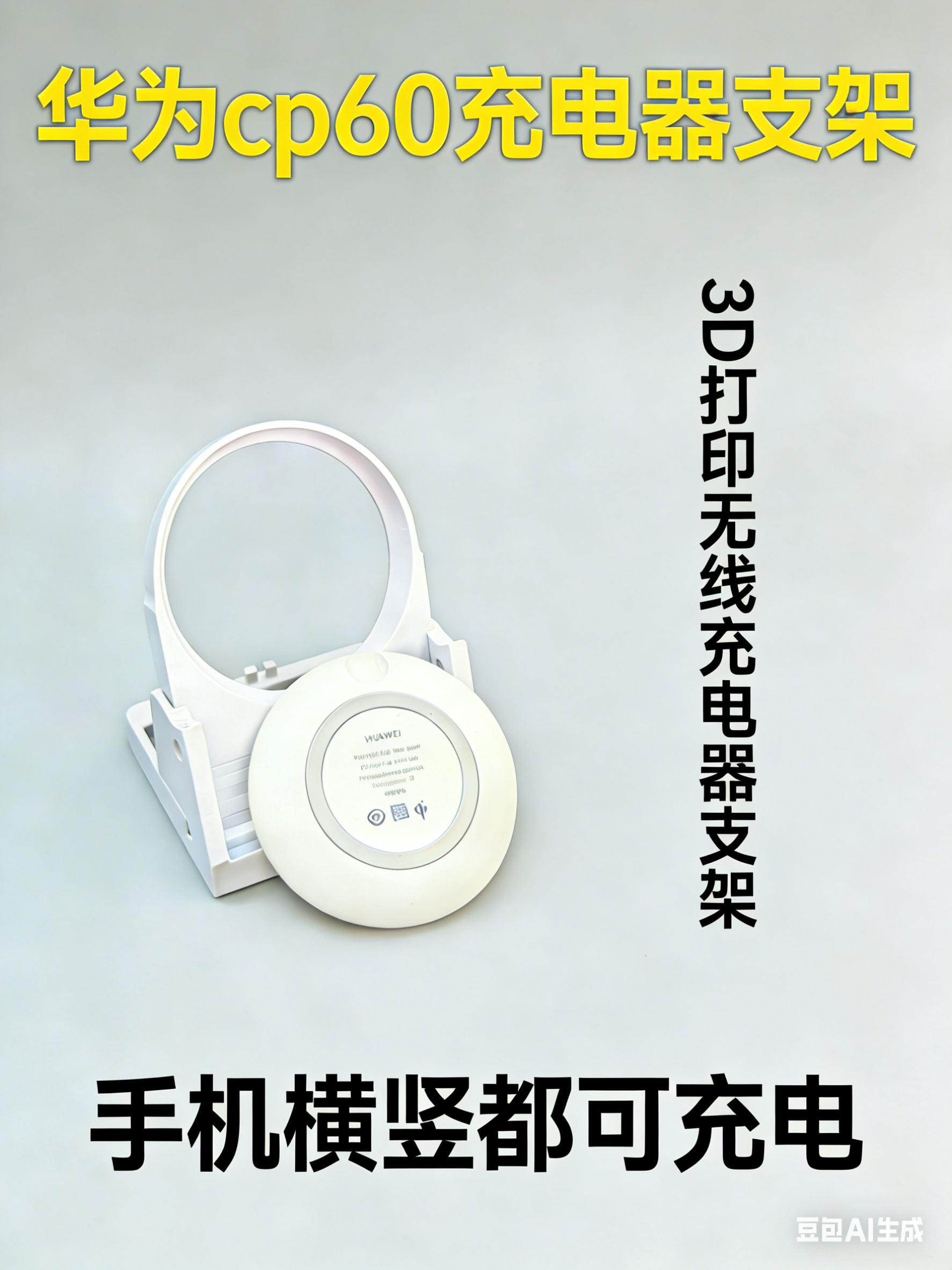 cp61cp60无线充电器专用立式支架原创设计桌搭,3C数码配件,手机支架/手机座,淘宝优惠券,粉丝福利购,淘宝优惠卷