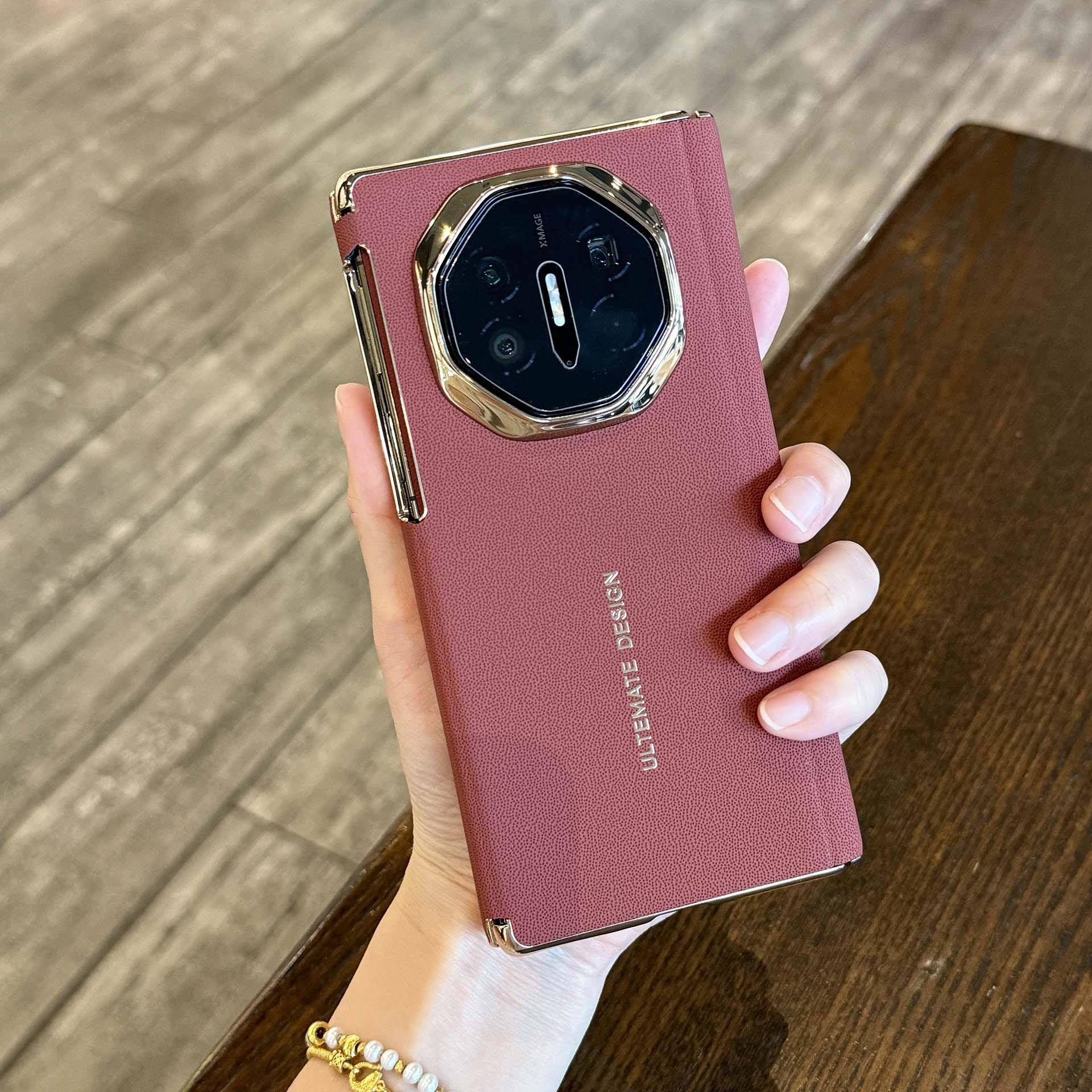 原装正品适用华为MateXTS非凡大师手机壳折叠屏典藏版三折叠中轴保护铰炼潮牌单后壳中国风创意XT保时捷meteX