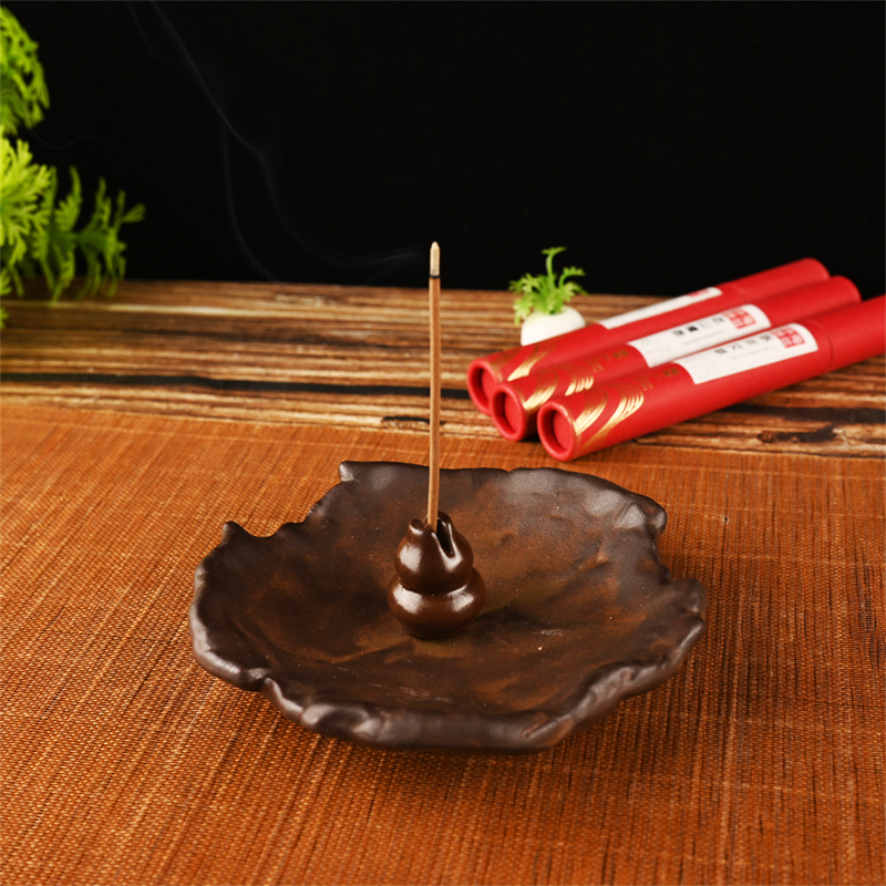 香插复古红陶迷你仿古中国风