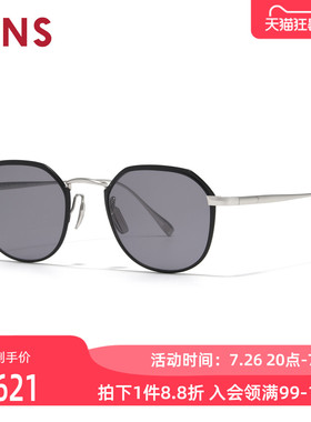 JINS睛姿太阳眼镜复古CLASSIC 日本制防晒墨镜防紫外线UTF26S133