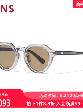 JINS睛姿太阳镜CLASSIC复古板材框架墨镜防紫外线UCF25A231