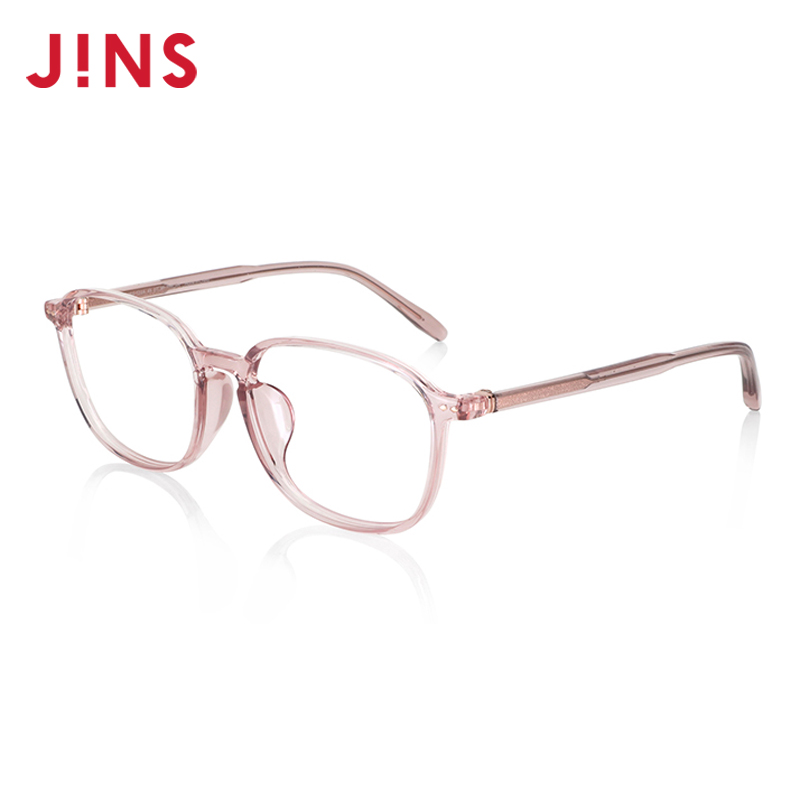 JINS睛姿男女TR90近视眼镜清新纤细镜框可加防蓝光镜片URF24S210