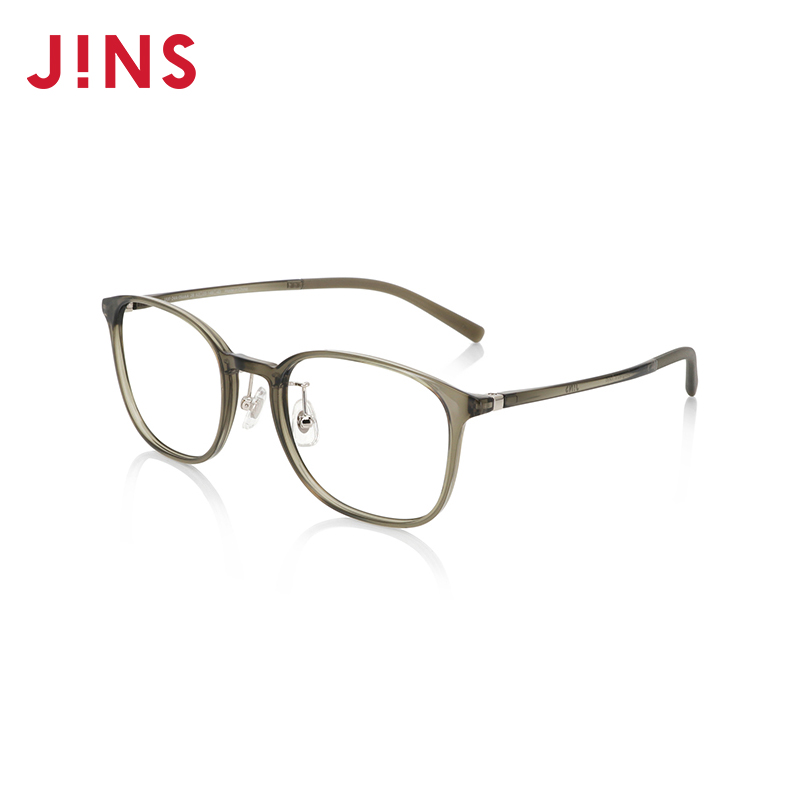 JINS睛姿近视镜Airframe轻盈百搭可加配防蓝光辐射镜片UUF24A056