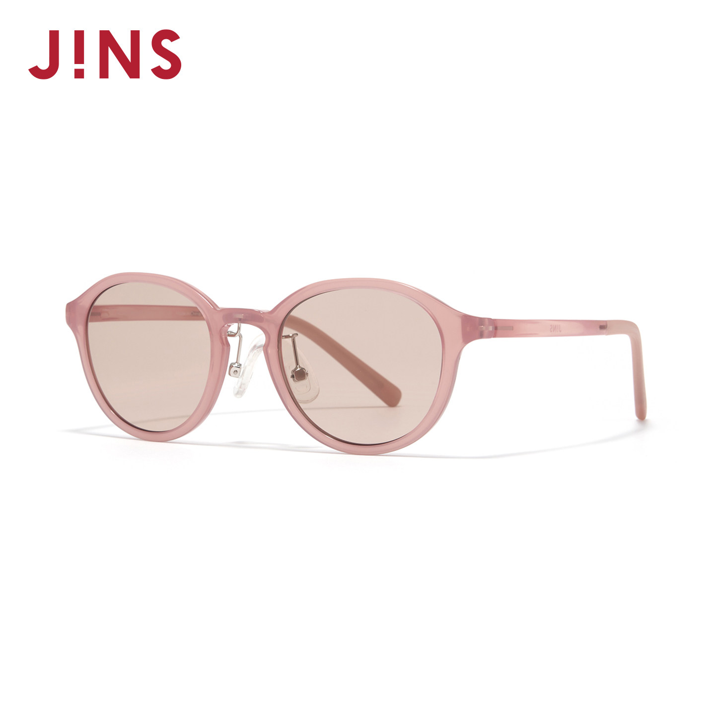 JINS睛姿儿童太阳眼镜男女轻圆框彩色防晒墨镜防紫外线KUF26S080