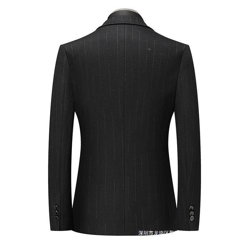 专柜冬新款高档男3601-L士西装外套商务休闲正羊毛秋西装服男上士