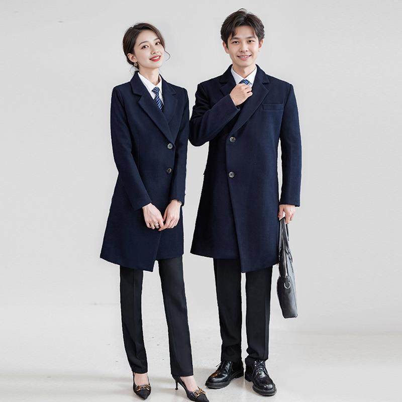 呢售楼部工作服毛大衣外套男女秋冬酒店前台职店AL827722装业珠宝,女装/女士精品,毛呢外套,淘宝优惠券,粉丝福利购,淘宝优惠卷