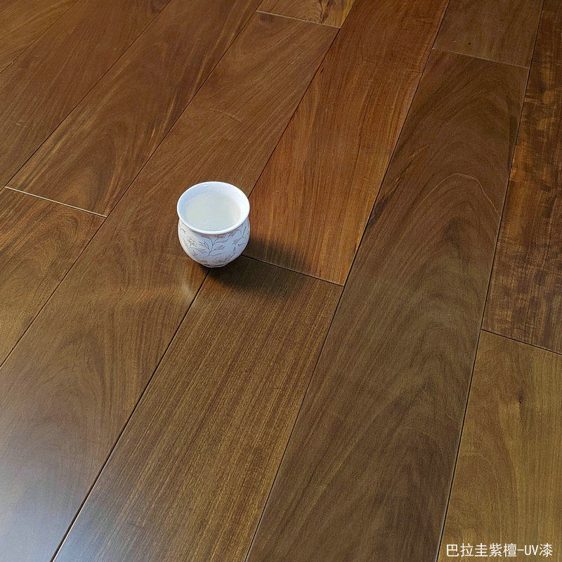 厂家巴拉圭重蚁木南美紫檀拉巴乔拉帕乔实木地板家用地热地暖锁扣