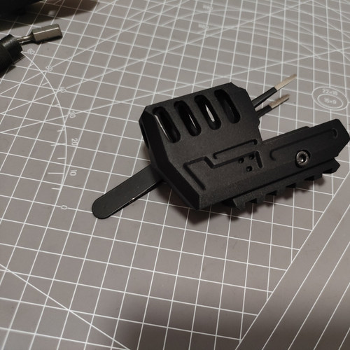 vp9sk制退器15%碳纤维复合料3D高精密打印件