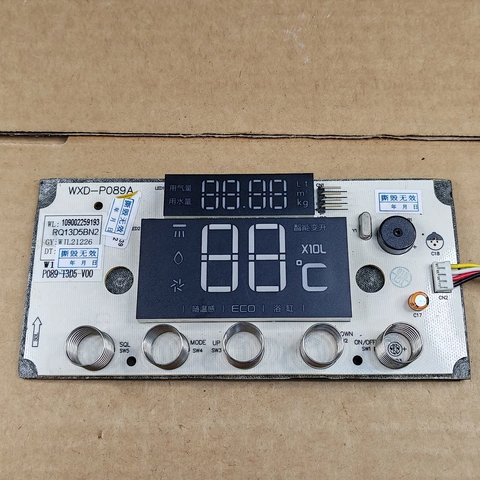 WXD-P089A燃气热水器109002259193触摸按键显示屏四线配件