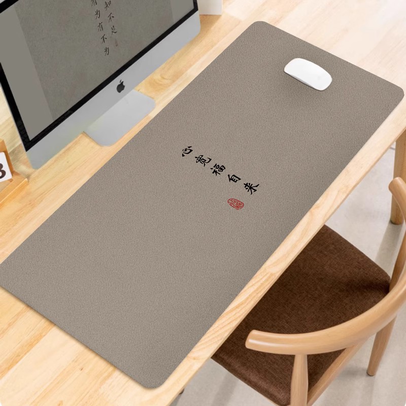 防水免洗办公桌垫古风禅意