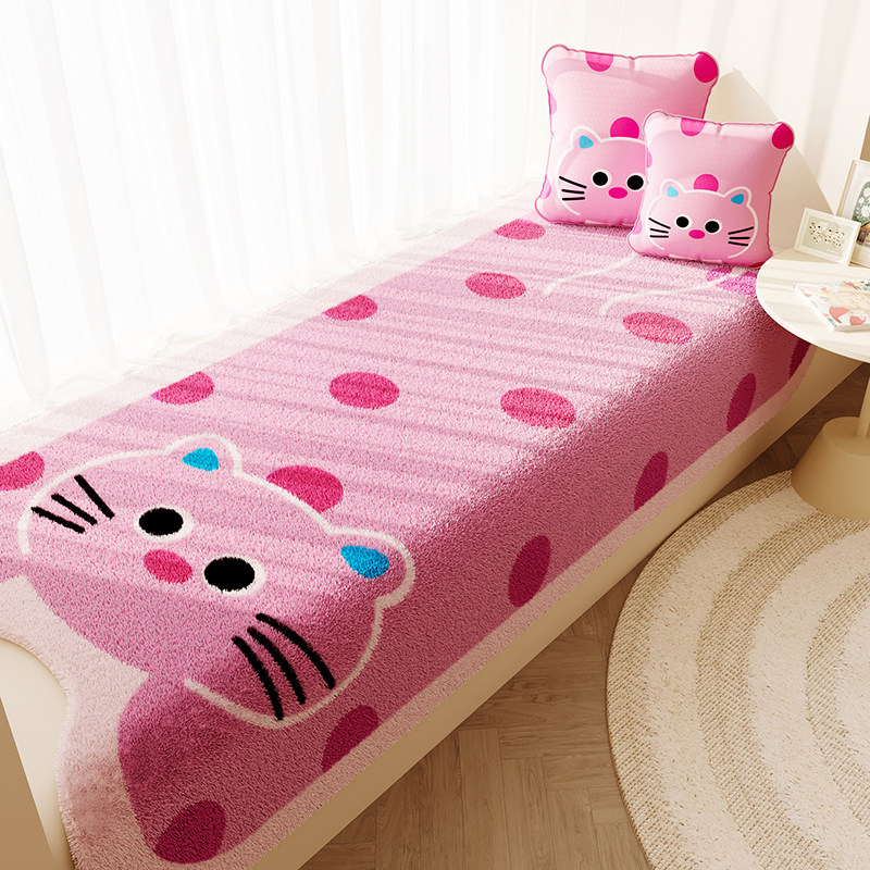 儿童房卡通飘窗垫窗台垫可爱新款冬天防滑阳台垫子仿羊绒垫毛毯子,居家布艺,飘窗垫,淘宝优惠券,粉丝福利购,淘宝优惠卷