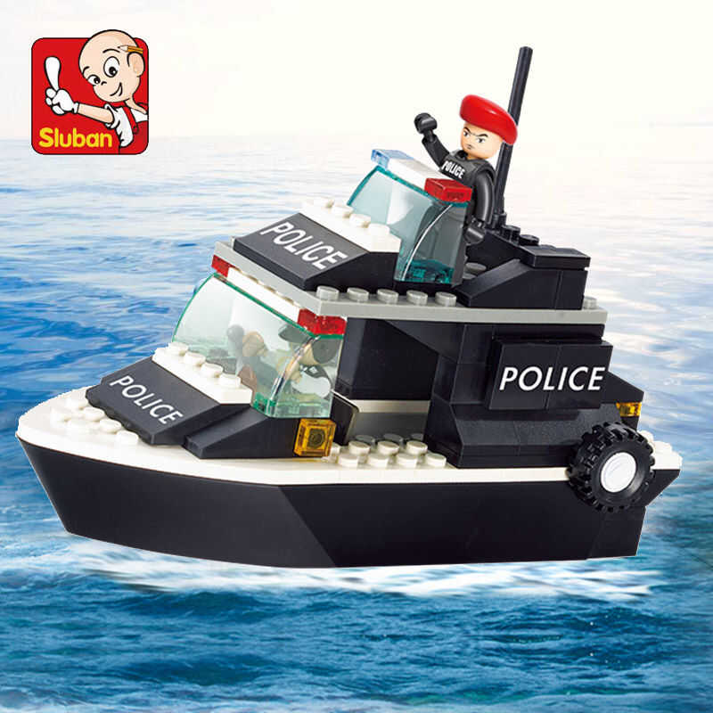 快乐小鲁班军事积木儿童玩具