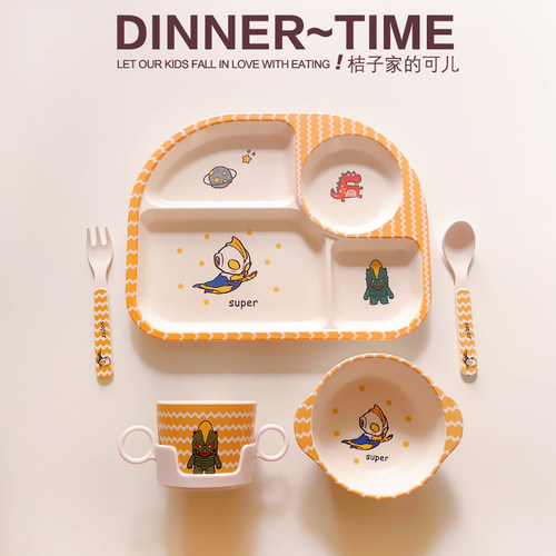 儿童餐具A5材料可爱环保材料