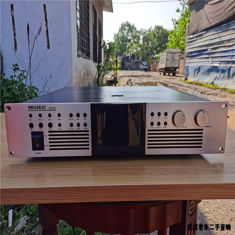 原装 AKAI 雅佳 akp630II KTV数字功放 二手专业卡拉OK合并纯功放