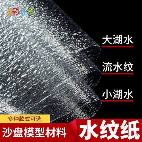水波水面仿真水胶片大湖水纹纸