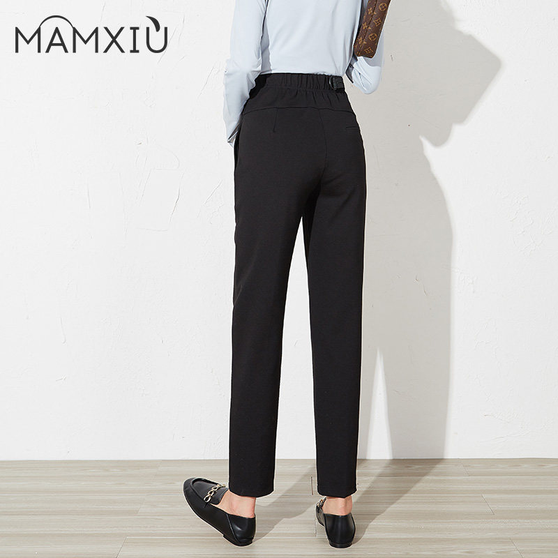 孕妇裤春夏外穿长裤2023年夏季新款时尚辣妈可调节宽松直筒托腹裤