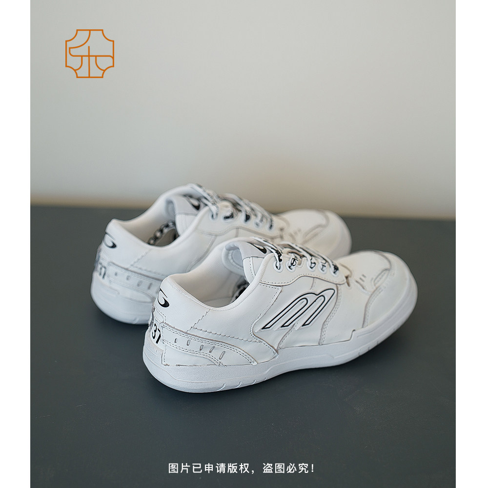 【妍妍专享】牛皮做旧板鞋 9118-531,女鞋,时尚休闲鞋,淘宝优惠券,粉丝福利购,淘宝优惠卷