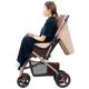 童车1到3岁溜娃神器双向高景观婴儿推车可坐可躺折叠轻便手推车
