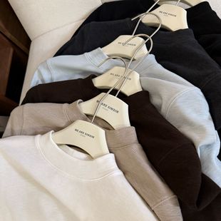 软糯竹节慕斯绒感高弹显瘦气质打底衫 无敌打底 万人迷 muzi