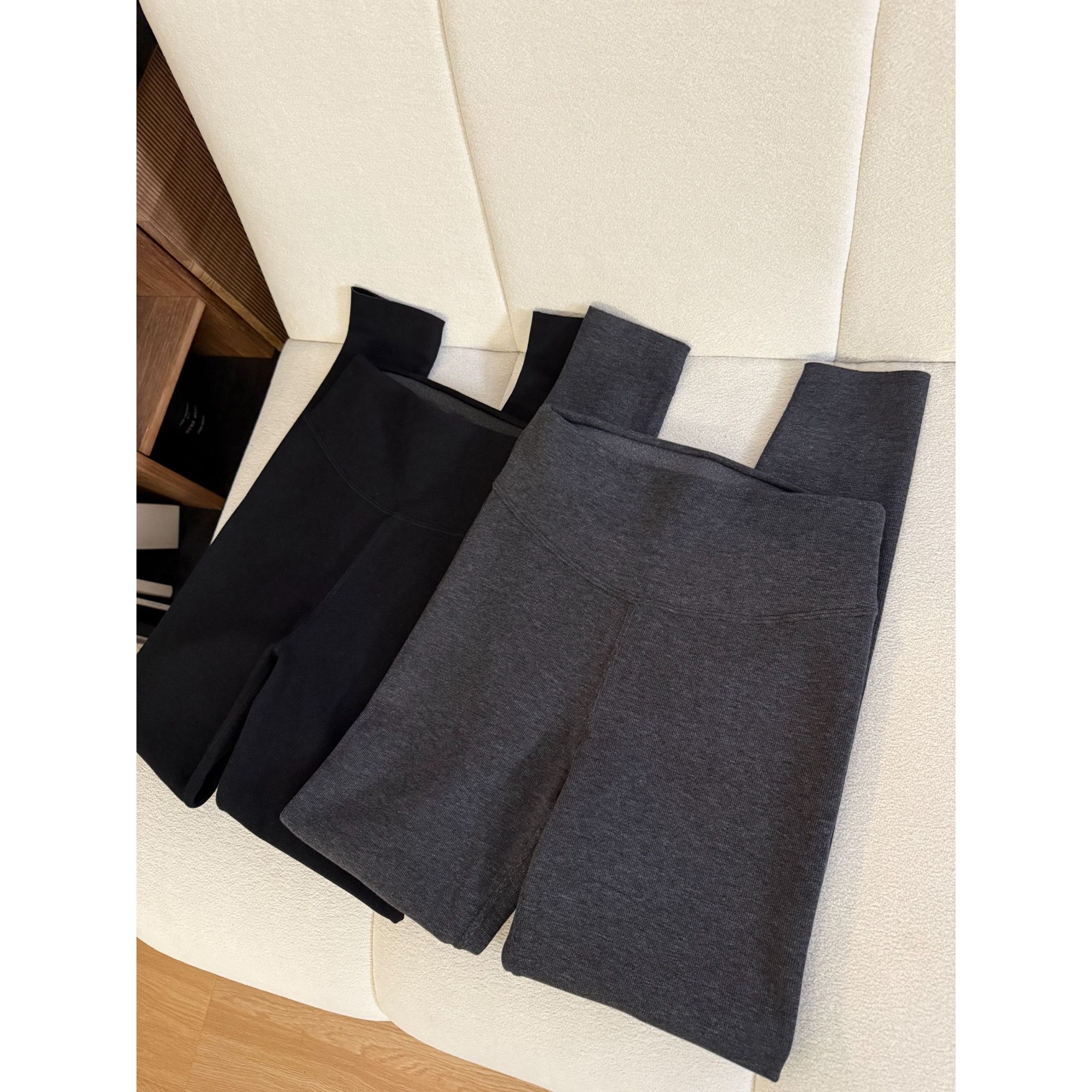 “万能打底裤”高密长绒棉天丝羊毛高弹显瘦蓄热加厚九分打底裤女