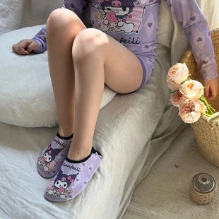 网红休闲夏季 水上乐园防滑鞋 少女外穿 沙滩鞋 儿童防着凉涉水鞋