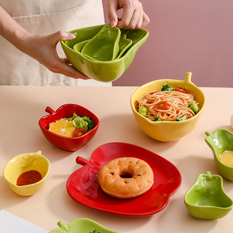 水果碗创意个性沙拉碗甜品心可爱