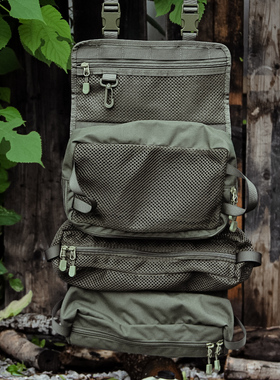 Overhills户外露营车挂可拆式吊挂卷包地钉包餐具包 考杜拉500D