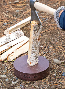 日本BushCraft 户外BC伐木伴侣 斧子刀具聚乙烯劈柴板切菜板砧板