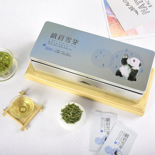 120g马口铁盒明前雀舌峨眉雪芽