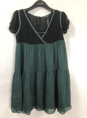 2024夏装女新款女装雪纺宽松气质妈妈装连衣裙82033E