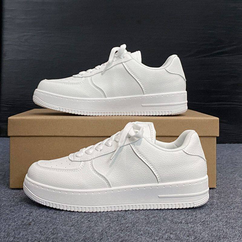 女鞋新款休闲百搭夏款增高板鞋小白鞋女女款春秋鞋子厚底