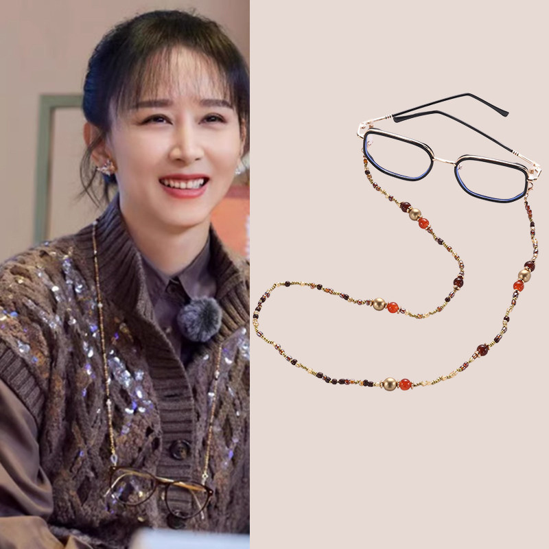 妻子的浪漫旅行胡静同款百搭复古眼镜链